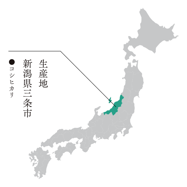 生産地 新潟県三条市